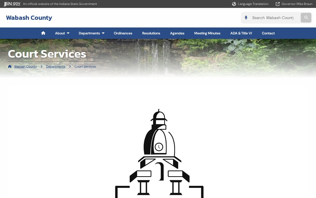 North Manchester court docket county route through Wabash Court Services